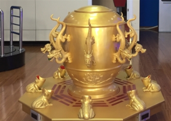 張衡地動(dòng)儀（靜態(tài) 室內(nèi)）