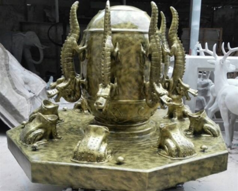 張衡地動(dòng)儀（靜態(tài) 室外）